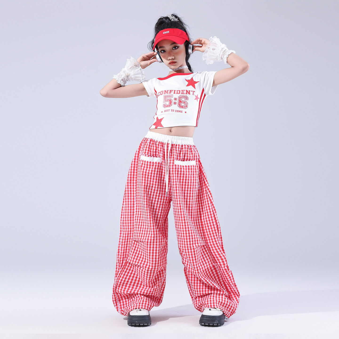 friendly4kidชุดเต้น เซ็ตเสื้อแขนสั้น+กางเกงขายาว**เปิดจอง