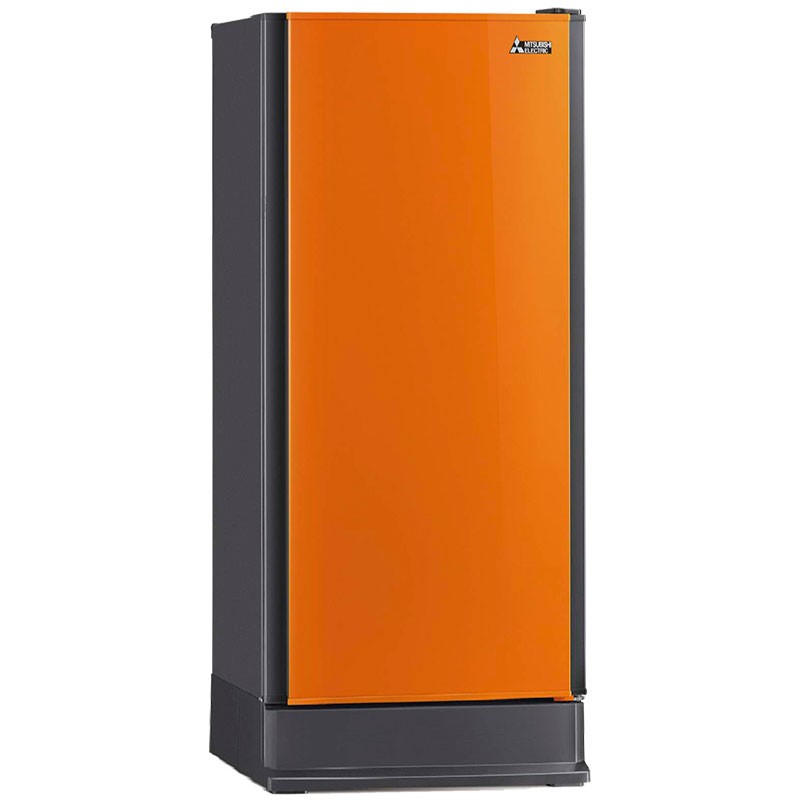 Mitsubishi ตู้เย็น 1 ประตู 6.0Q Flat Design รุ่น MR-17H สีส้ม