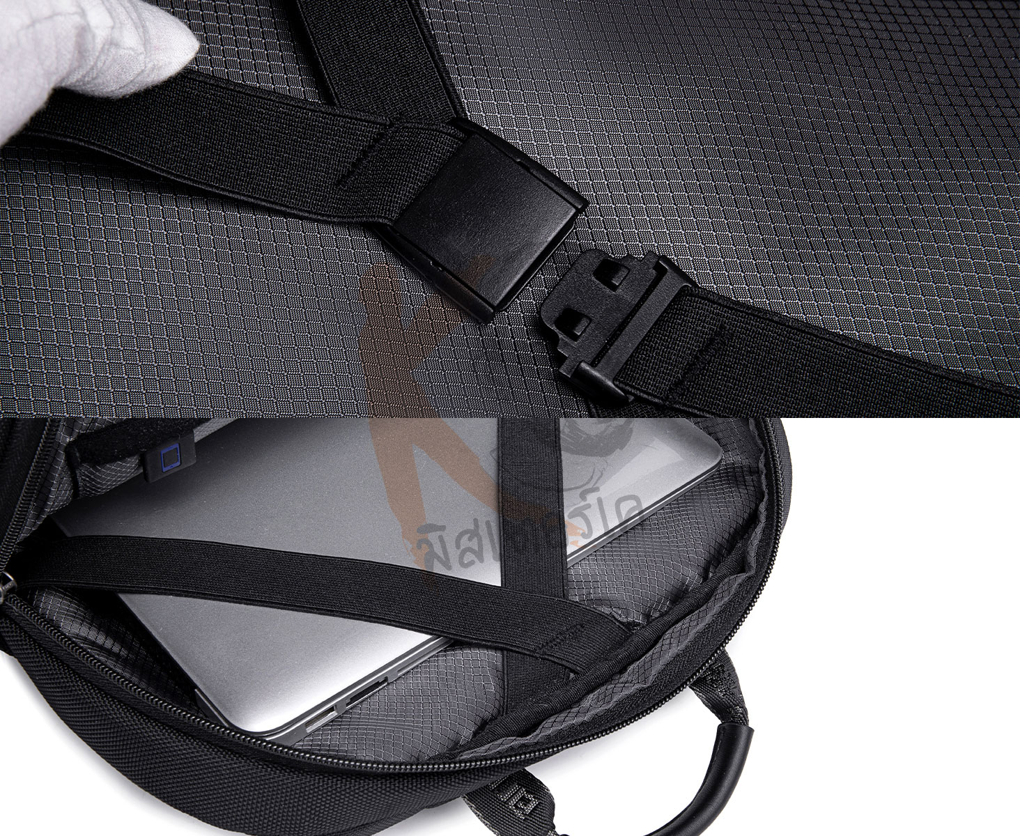 กระเป๋าเป้ Notebook สะพายหลัง รุ่น B00544 รองรับถึง 17" by Arctic Hunter