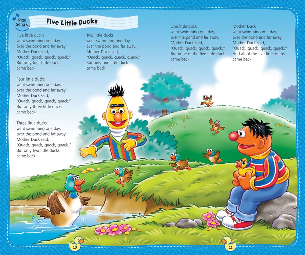 Sesame Music Player Storybook