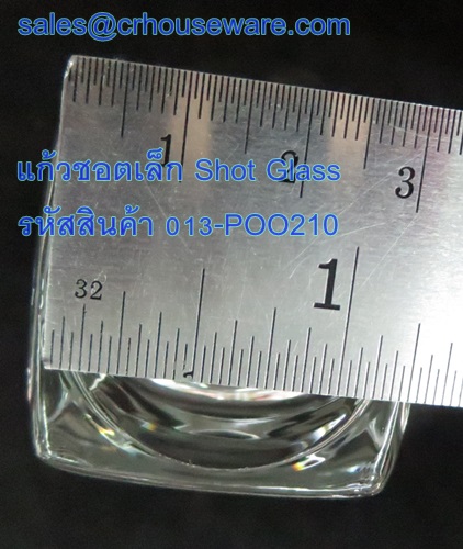 แก้วชอตเล็ก Short Glass รหัสสินค้า 013-POO210