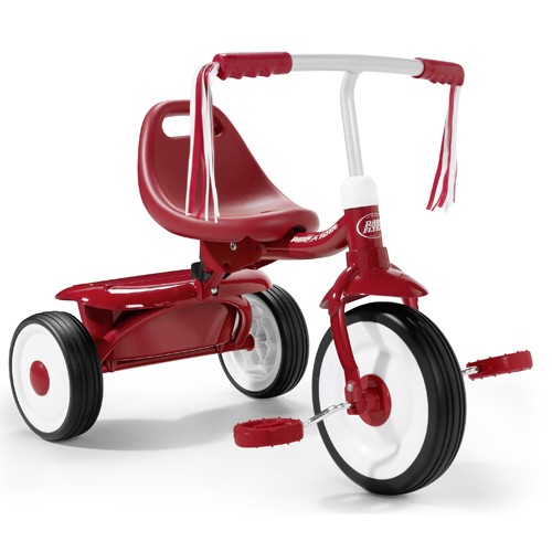 จักรยาน 3 สามล้อแบบพับได้ Radio Flyer Fold 2 Go Trike สีแดง