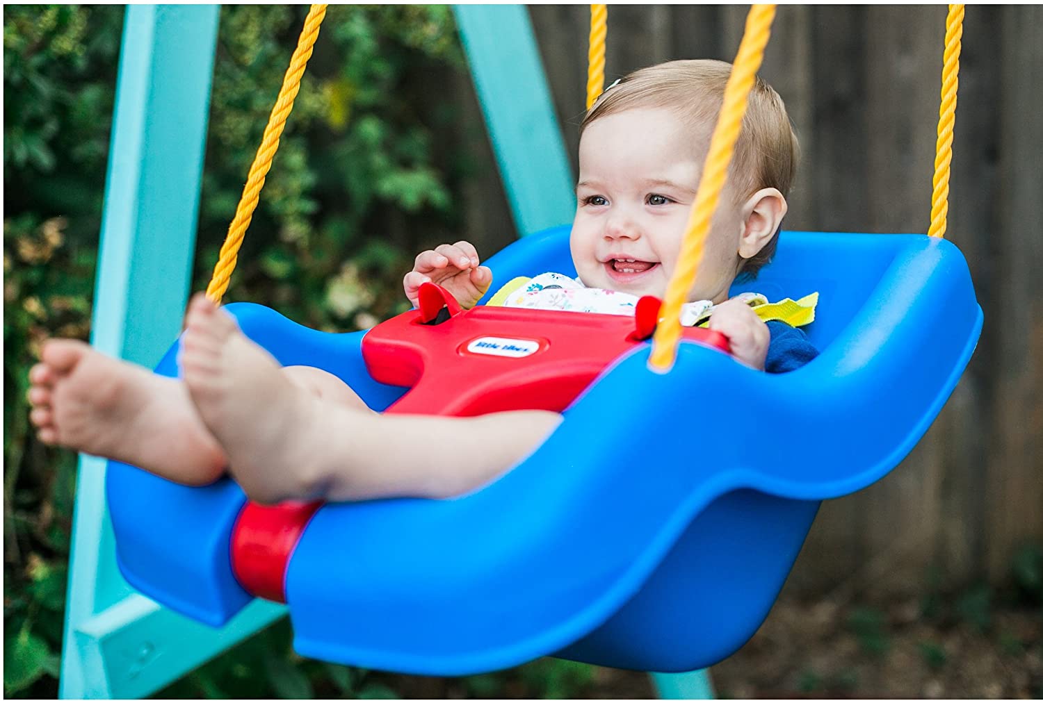 ชิงช้า Little Tikes 2-in-1 Snug 'n Secure Swing Blue