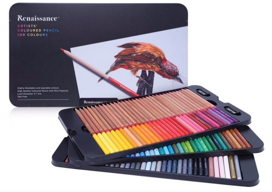 ชุดสีไม้ Renaissance 100สี
