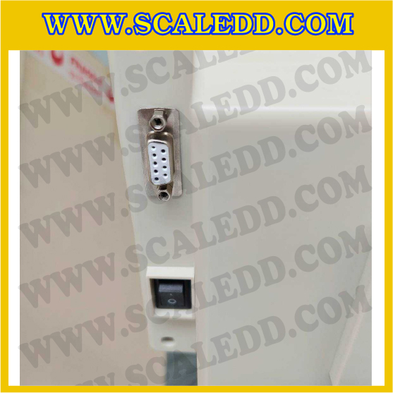 เครื่องชั่งน้ำหนักดิจิตอล พร้อมปริ้นเตอร์ในตัว พิกัด100kg ค่าละเอียด 10g ยี่ห้อ TIGER รุ่น TI-04P ขนาดแท่น 40x50cm. เครื่องชั่งแบบ Build in Printer