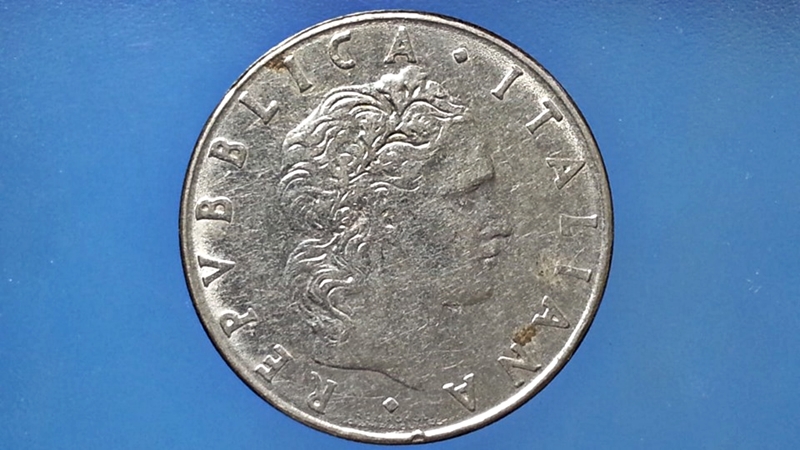 เหรียญ เงินตรา ประเทศ ITALY Lire (Vulcano - Large) 1978