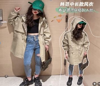 เสื้อกันหนาว เแจ้คเก็ตตัวยาว สีครีม