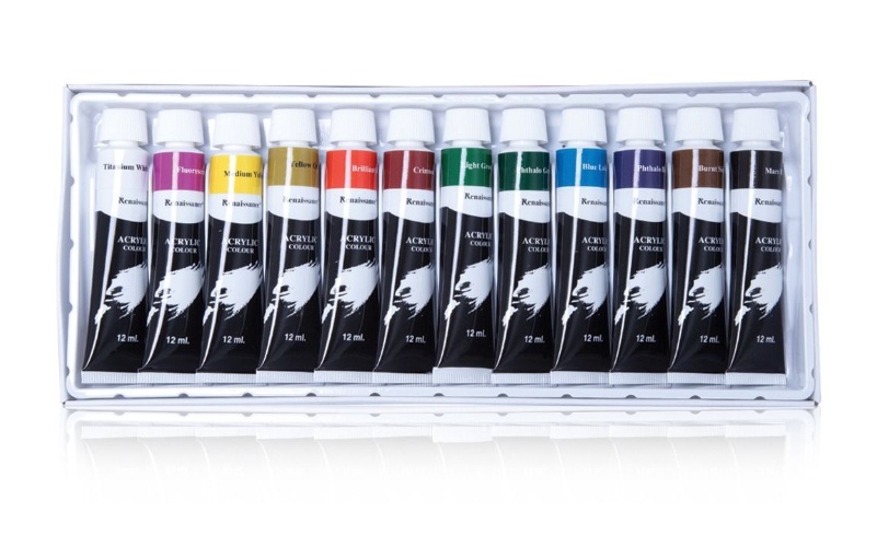 Renaissance Acrylic Color Set of 12