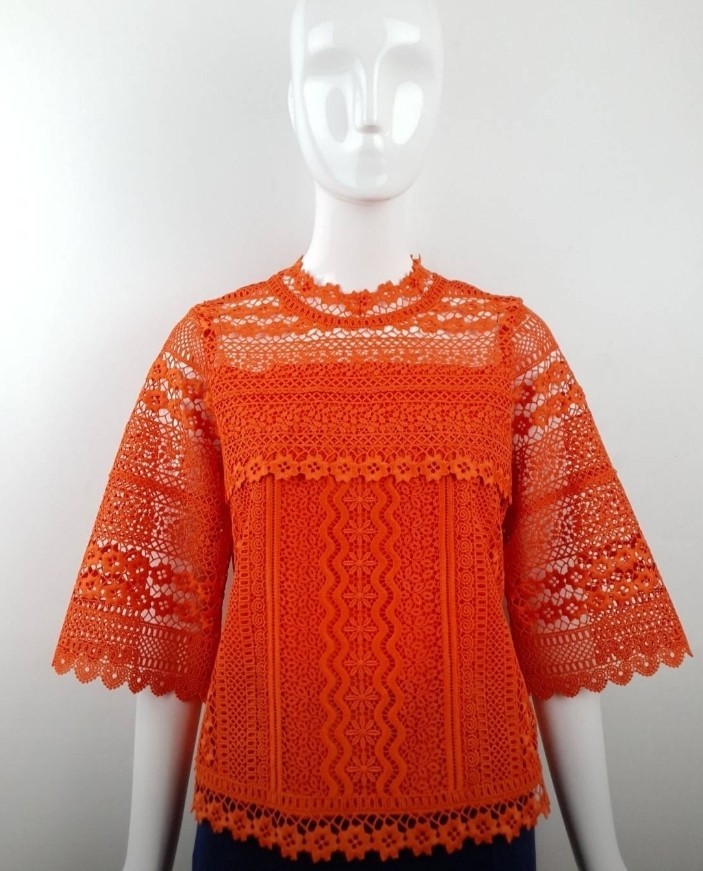 เสื้อลูกไม้ ลูกไม้ที่ถักทออย่าปราณีต ลายเสื้อลูกไม้ที่สวยงาม ทรงสวยสาวๆใส่ได้แบรนด์พิ้งบูติค