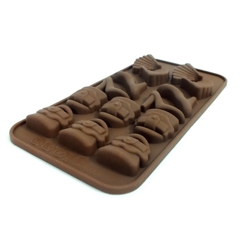 พิมพ์ซิลิโคน รูปรองเท้า/พัด/กระเป๋า Silicone mold