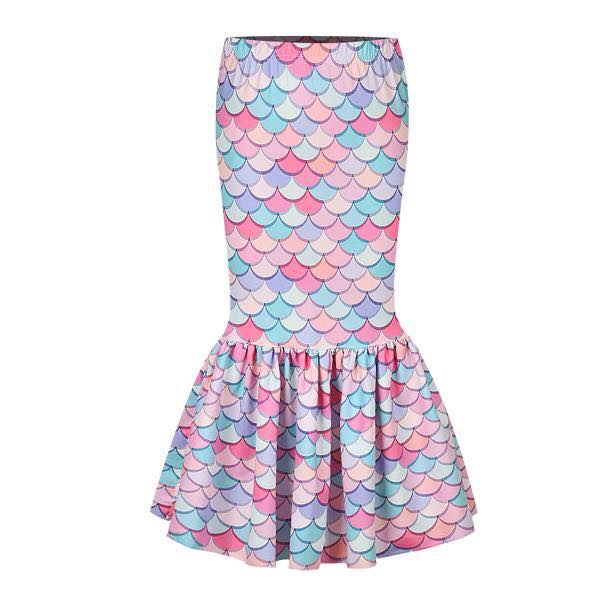 สินค้าพร้อมส่ง ชุดว่ายน้ำ หางนางเงือก ชุดนางเงือก สีพาสเทล