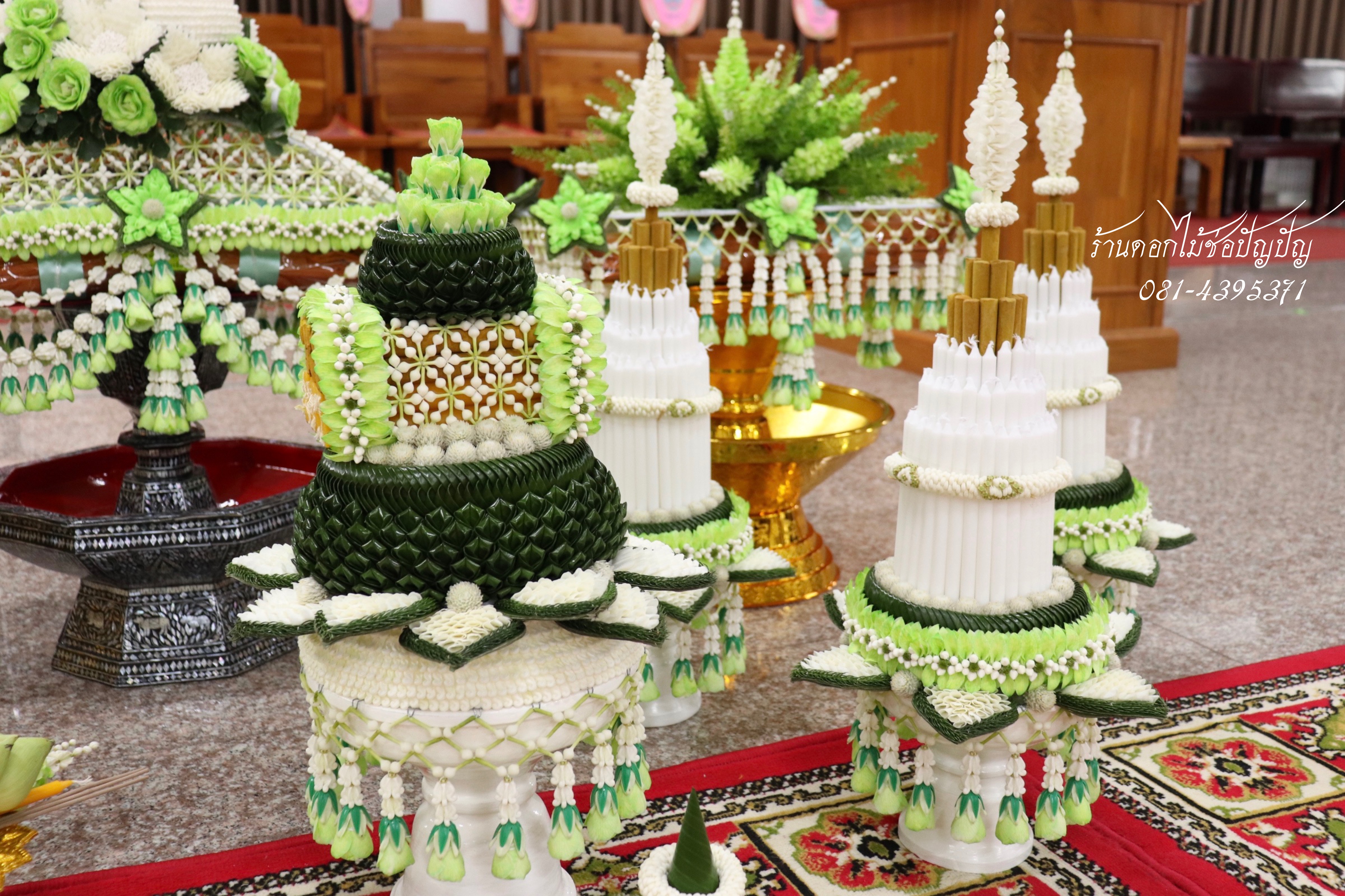 เครื่องบวชดอกไม้สด ชุดBB2