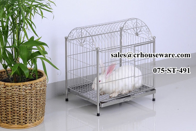 กรงสัตว์เลี้ยงทรงโค้ง 075-ST-491