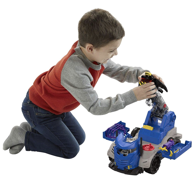 รถแปลงร่างวิทยุบังคับ Fisher-Price Imaginext DC Super Friends, R/C Mobile Command Center