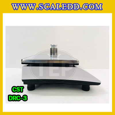 เครื่องชั่งนับจำนวน3kg ตาชั่งนับชิ้นงาน 3kg พิกัดน้ำหนัก 3kg ความละเอียด 0.1g ยี่ห้อ CST รุ่น DRC