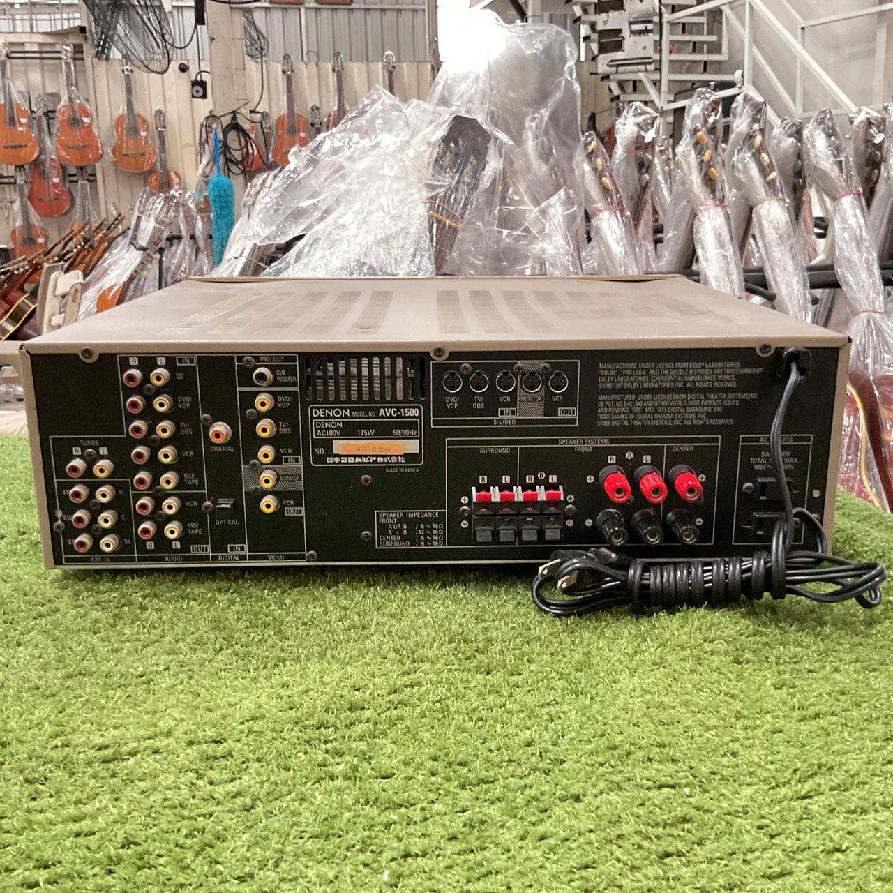 เครื่องขยายเสียง DENON : AVC-1500 สินค้าไม่พร้อมใช้งาน (ต้องซ่อม)