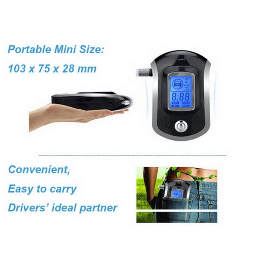 เครื่องวัดปริมาณแอลกอฮอล์ แบบพกพา AT-6000