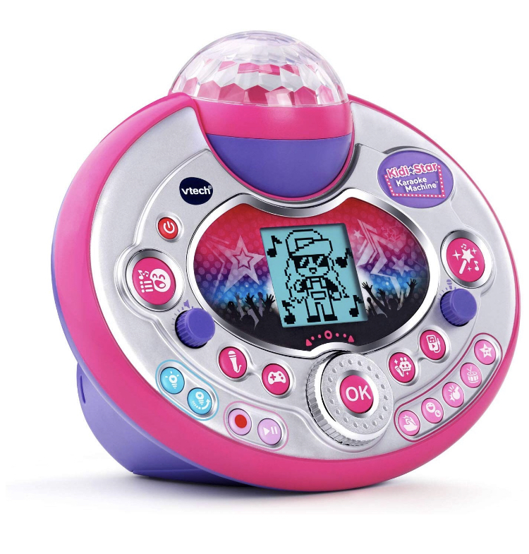 VTech Kidi Star Karaoke Machine, Pink/Purple