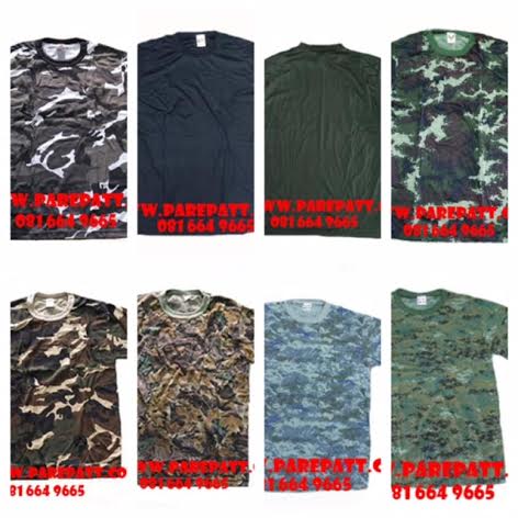 เสื้อยืดแขนยาว คอกลม คอพับ คอเต่า