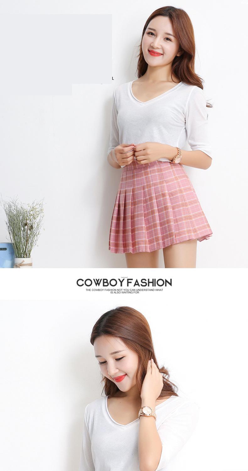 friendly4kid กระโปรง อัดพลีท: กระโปรงลายสก๊อต มีไซส์เด็ก-ผู้ใหญ่