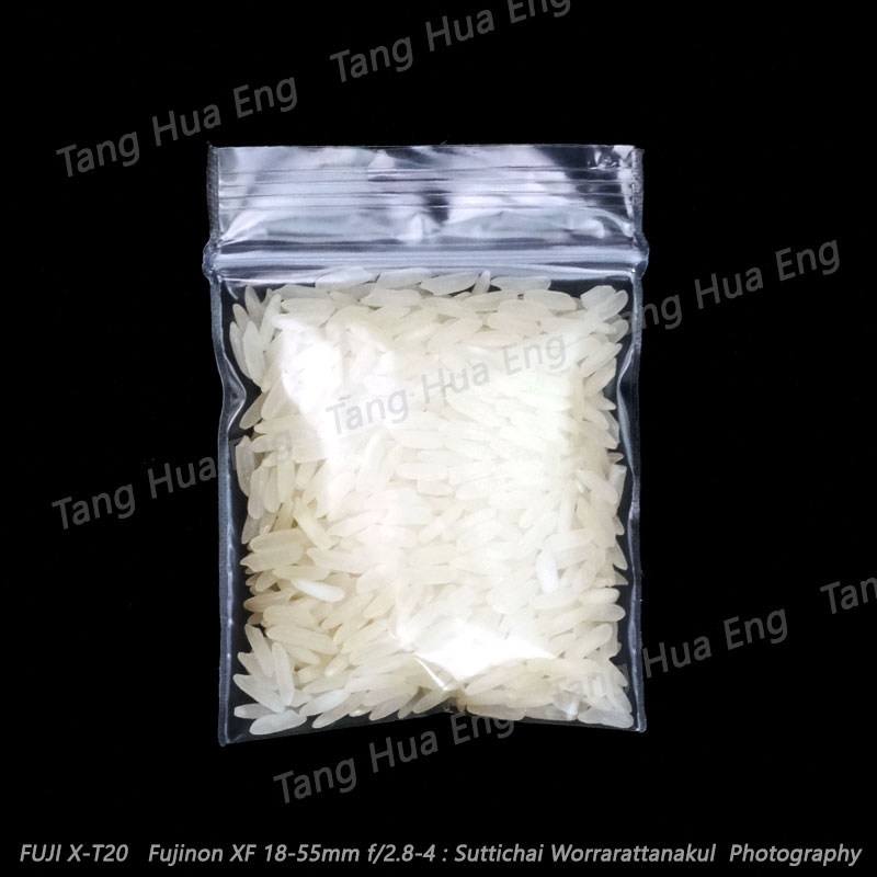 ถุงซิป ( PE ) ขนาด 5x7 ซม. ( 1 ขีด )
