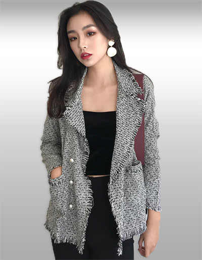 เสื้อสูทผู้หญิงแฟชั่นสไตล์เกาหลี รหัส2357