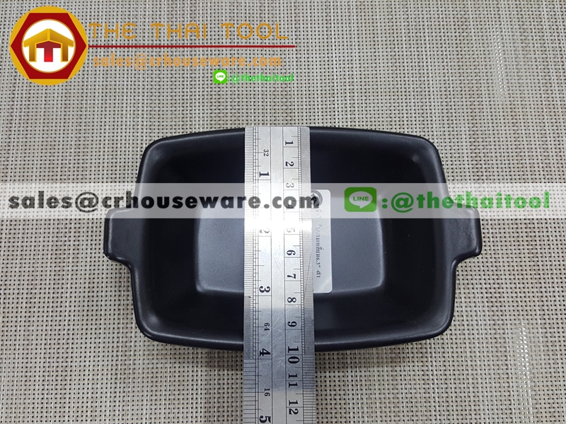 ชามสี่เหลี่ยม 6.3 นิ้ว 017-B3301-6.3