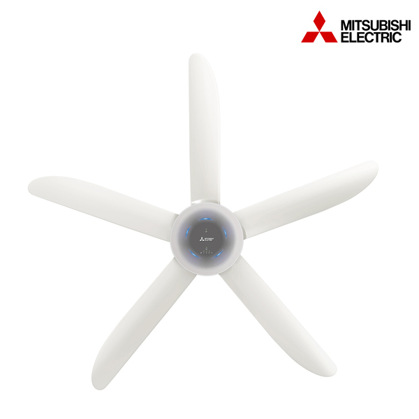 MITSUBISHI พัดลมเพดาน 5 ใบพัดขนาด 56 นิ้วพร้อมรีโมท รุ่น C56-RW5 สีขาว