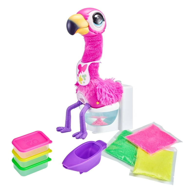 นกฟลามิงโกฝึกขับถ่ายขนาดพิเศษ Little Live Pets Gotta Go S2 Flamingo Value Pack
