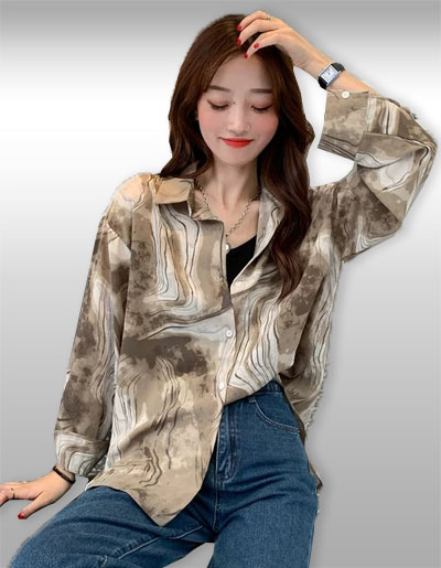 เสื้อแฟชั่นแต่งลายสวยเก๋ รหัส 2394