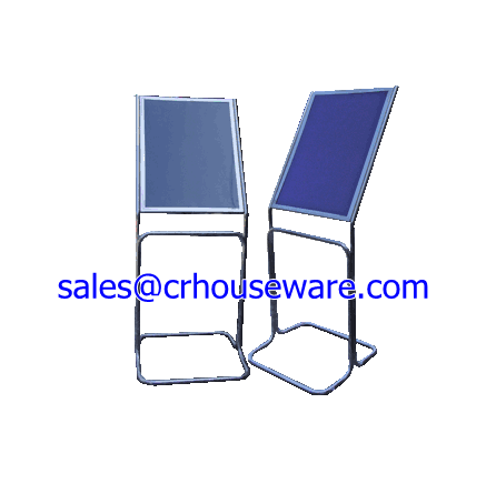 ป้ายเสียบอักษรแบบเอียง แบบสเตนเลส 002-UC-005S