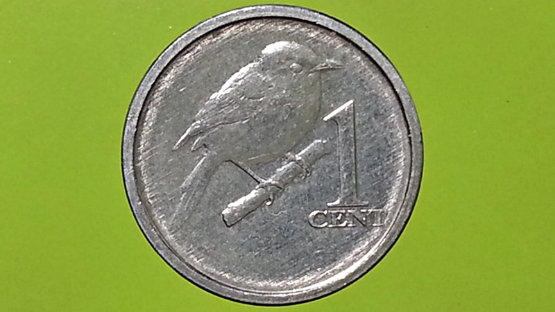 เหรียญ เงินตรา ประเทศ หมู่เกาะคุก Cent (Wren) 2017
