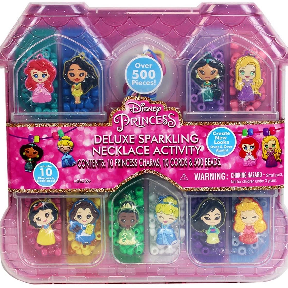 สร้อยคอร้อยลูกปัด Deluxe Princess Necklace Making Activity SeT