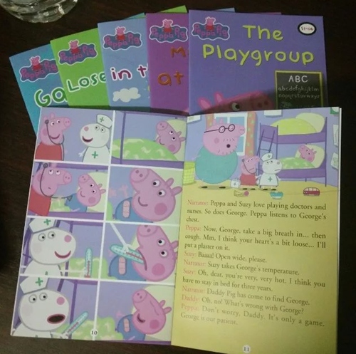 Peppa pig (Series 1) 52 เล่ม พร้อม DVD
