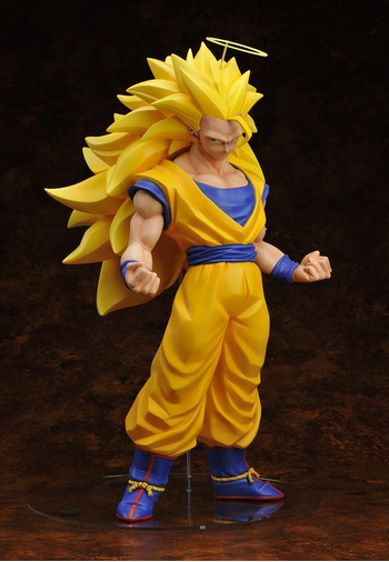 ดราก้อนบอล Goku ร่างซูเปอร์ไซย่า3