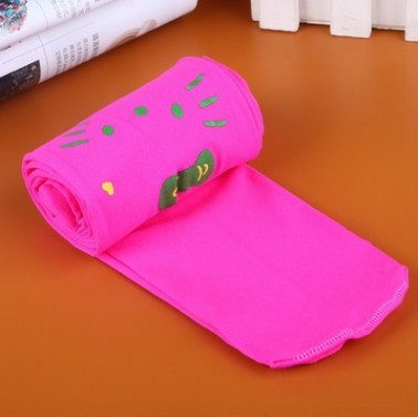 F- ถุงน่องเต็มตัว เนื้อผ้าละเอียด ลายแมว