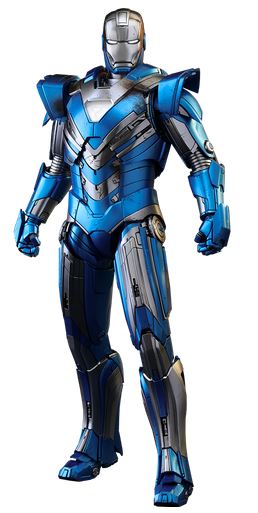 HOTTOYS - Ironman 3 - Iron Man Mark 30 – Blue Steel