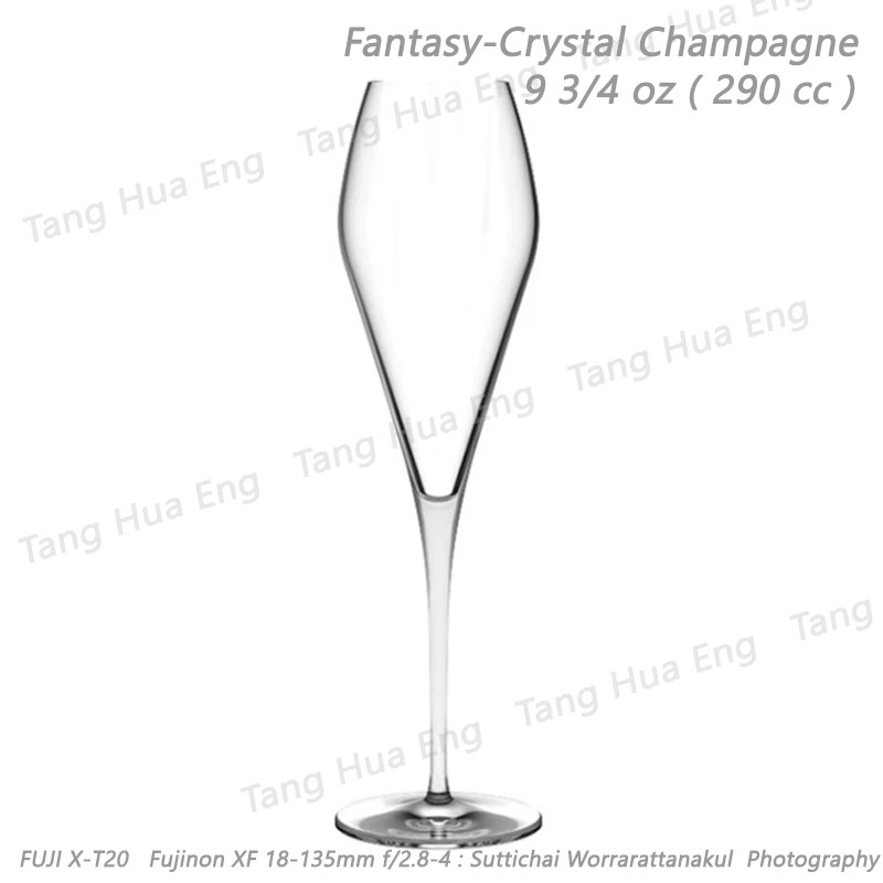 ( 6 ใบ ) แก้วแชมเปญ เนื้อ คริสตัล Nude Fantasy-Crystal Champagne 290 cc. #66160-1081360