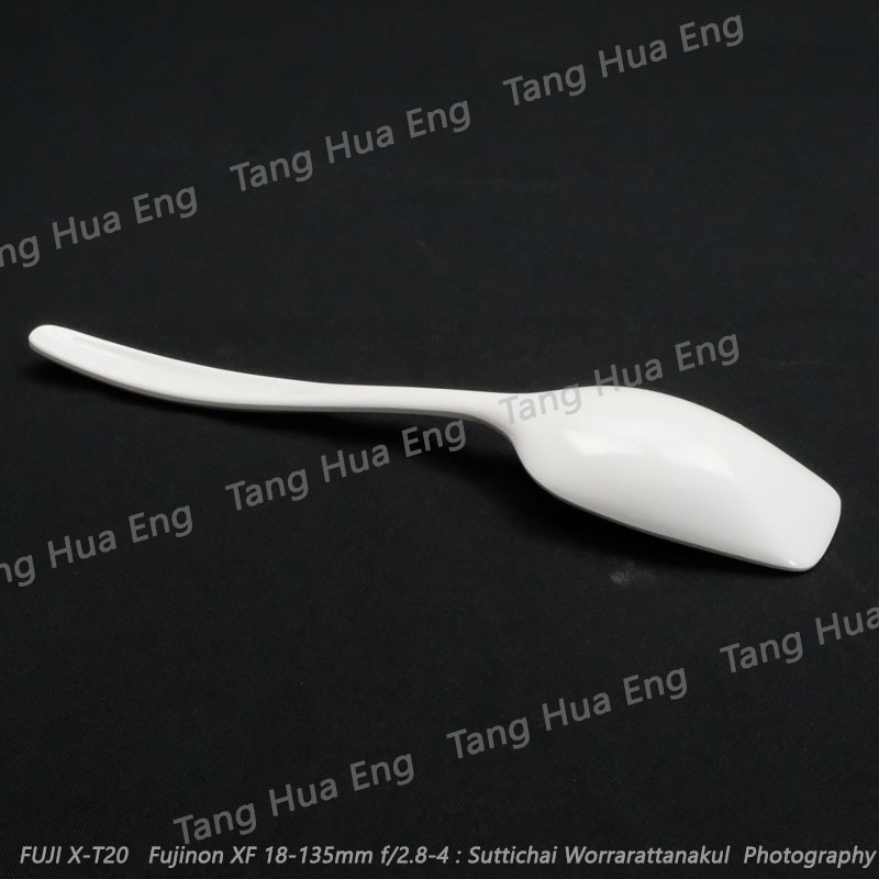 ทัพพีเมลามิน 12 นิ้ว SP518 ตราซุปเปอร์แวร์ สีครีมขาว