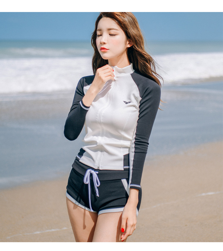 ชุดว่ายน้ำกัน uv ไซส์ 2xl เซต 3 ชิ้น บรารอบอก30-34 รอบเอว 26-30 สะโพก 32-38 ยาว 9 นิ้วเสื้อตัวนอก 32-38 นิ้ว ผ้าดี งานสวย คุ้มราคามากค่ะ