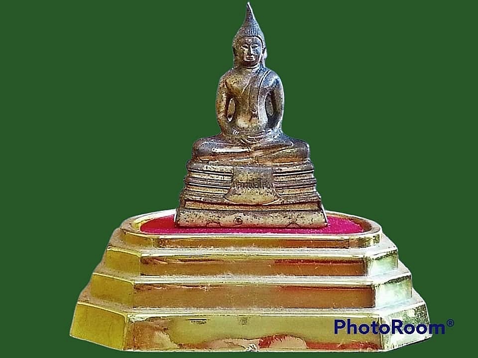 พระบูชา ตั้งหน้ารถ หลวงพ่อโสธร วัดโสธรวรารามวรวิหาร จ.ฉะเชิงเทรา ปี 2509 หน้าตัก 1.5"