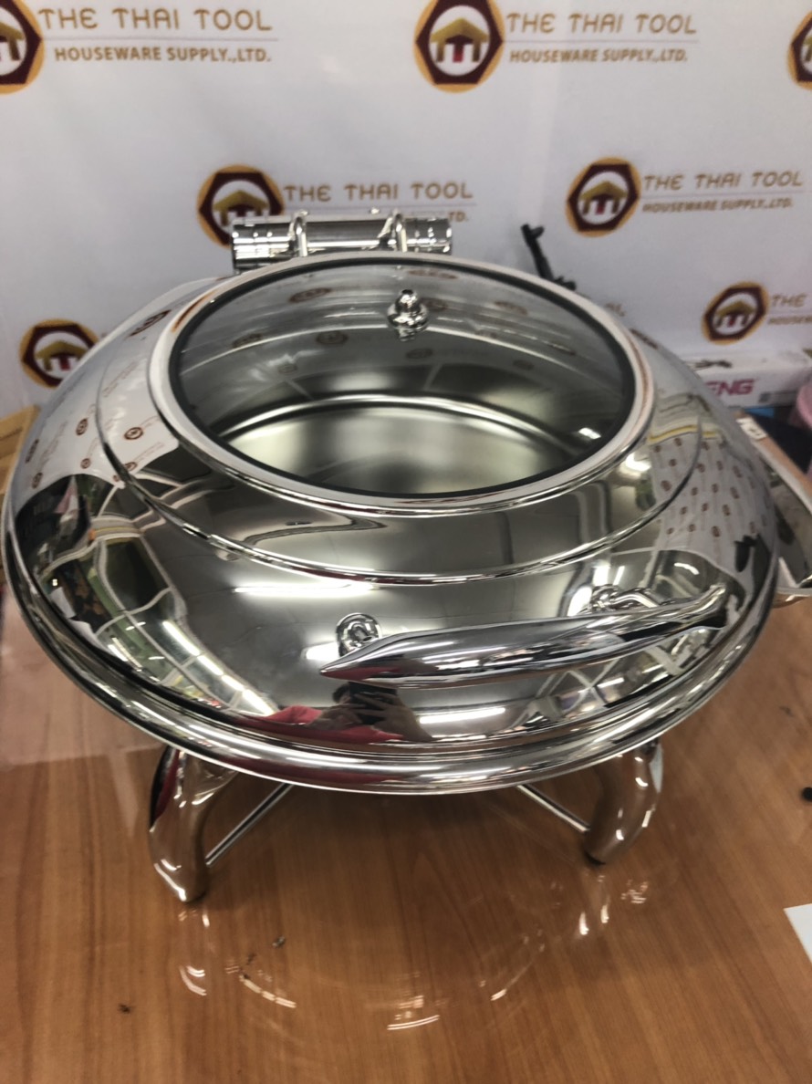 อ่างอุ่นอาหารสเตนเลส แบบกลม 005-TF-CD-7,food_warmer_อ่างอุ่นอาหารทรงกลม