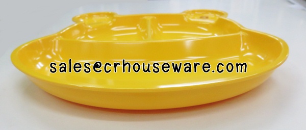 ถาดหลุมหน้าหมีพูห์ 9.5" 017-T6288-9.5