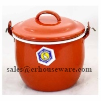 หม้อเคลือบหูหิ้ว 12 ซม. รหัส 008-T1500-1720