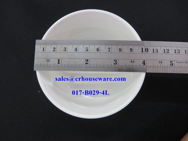 ถ้วยแบ่ง/ถ้วยข้าวต้มเมลามีนทำโลโก้ 4 " 017-B029-4L ถ้วยแบ่งเมลามีน, ถ้วยข้าวต้ม , ถ้วยแบ่ง 4 นิ้ว ,ชามเมลามีนเล็ก