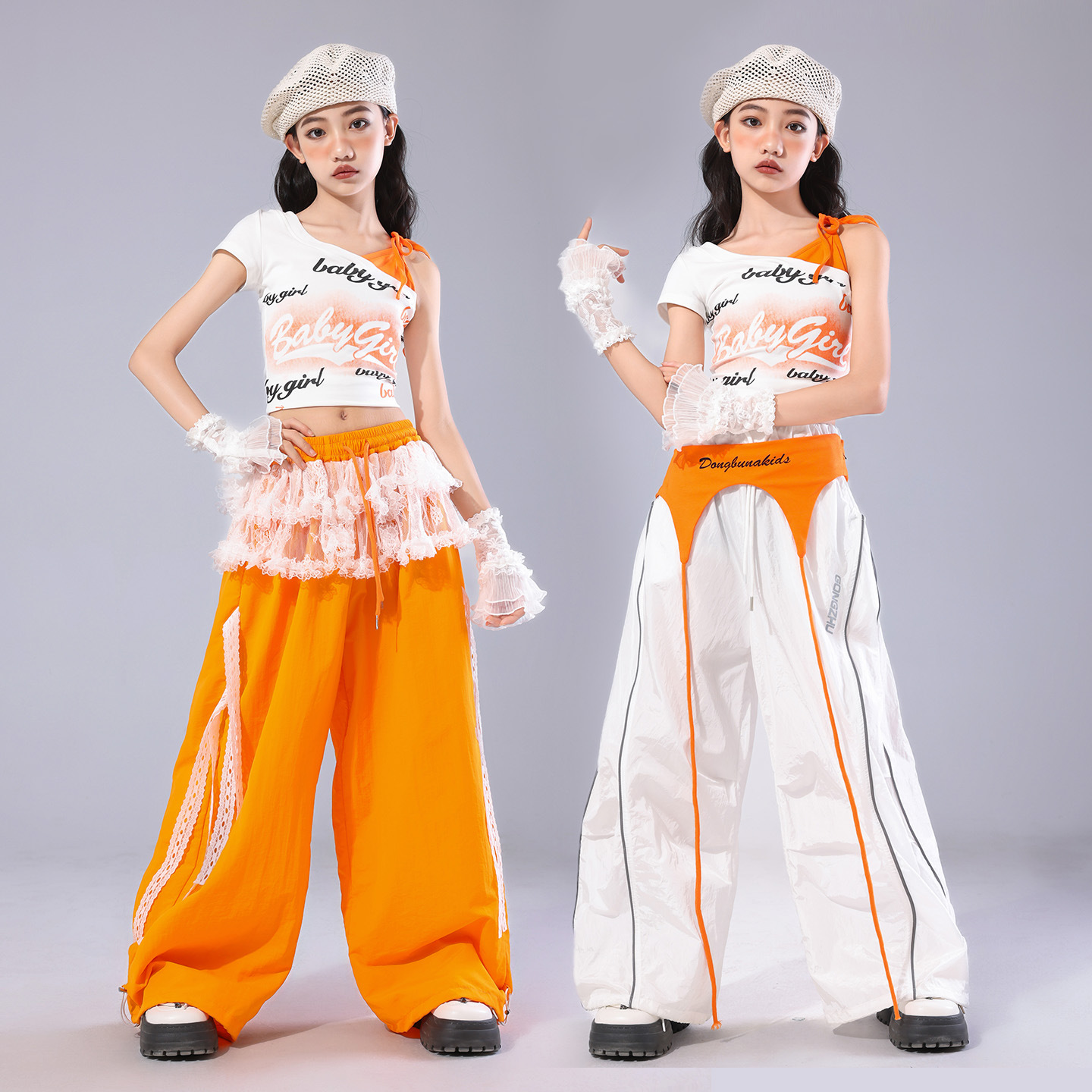 friendly4kidชุดเต้น เซ็ตเสื้อแขนสั้น+กางเกงขายาว**เปิดจอง