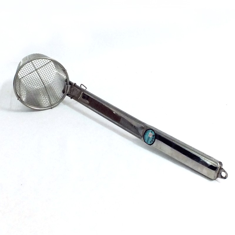 ตะกร้อลวกก๋วยเตี๋ยวด้ามสเตนเลส 11 ซม. ทวินเรย์ S2204