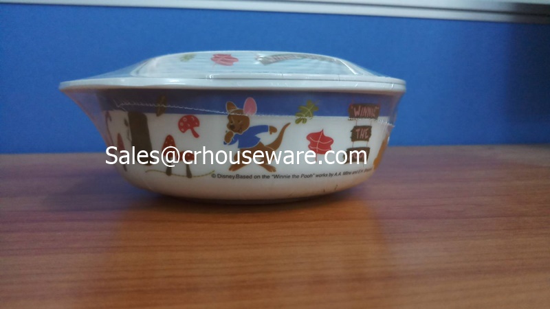ชามพร้อมฝา ลาย Pooh Home PH-BL2450-5.5
