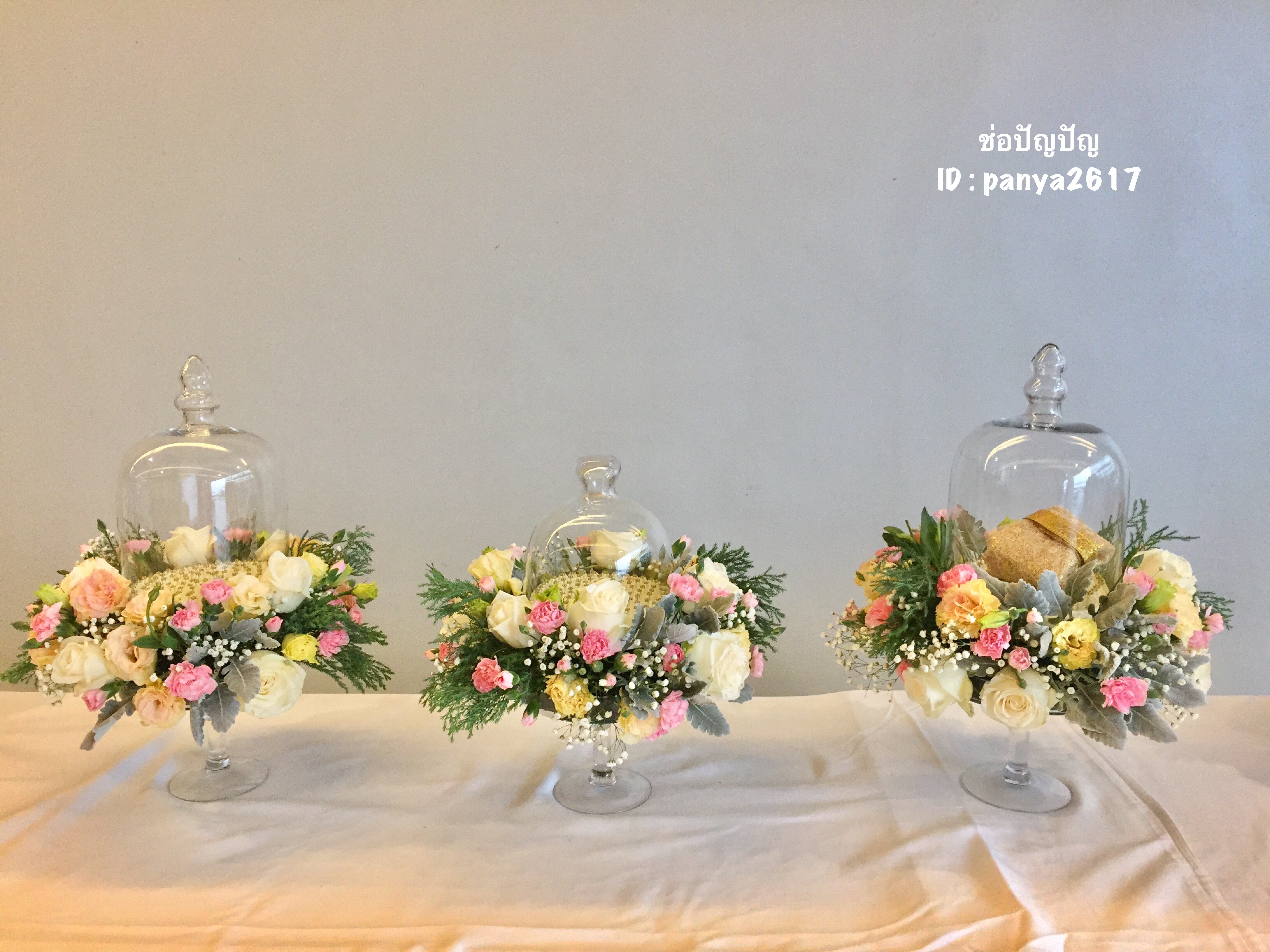 ขันหมากแก้วสไตร์โมเดิร์น งานแต่งคุณกิ๊ฟคุณเสก 4.02.61