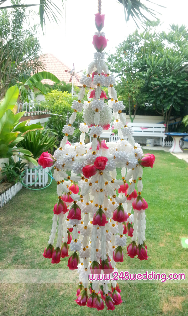 โคมแขวนดอกรักระย้า (ขนาดกลาง)